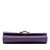 Saint Laurent B Saint Laurent Purple Dark Purple Calf Leather Mini Chyc Ligne Crossbody Italy
