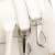 Miu Miu B Miu Miu White with Brown Calf Leather Wicker Trimmed Top Handle Bag Italy