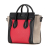 Celine B Celine Red with Multi Calf Leather Nano Tricolor Nubuck and skin Luggage Tote Italy