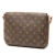 Louis Vuitton B Louis Vuitton Brown Monogram Canvas Fabric Monogram Musette Tango Short Strap France