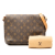Louis Vuitton B Louis Vuitton Brown Monogram Canvas Fabric Monogram Musette Tango Short Strap France