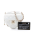 Chanel AB Chanel White Lambskin Leather Leather Mini Lambskin CC in Love Heart Crossbody France