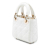 Christian Dior AB Dior White Lambskin Leather Leather Micro Lambskin Cannage Lady Dior Italy