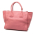 Prada B Prada Pink Calf Leather Vitello Daino Shopping Tote Italy