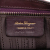 Ferragamo B Ferragamo Purple Calf Leather Gancini Chain Crossbody Italy