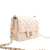 Chanel AB Chanel Gold Light Gold Lambskin Leather Leather Mini Square Classic Lambskin Single Flap France
