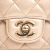 Chanel AB Chanel Gold Light Gold Lambskin Leather Leather Mini Square Classic Lambskin Single Flap France