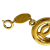 Chanel AB Chanel Gold Gold Plated Metal CC Link Bracelet France