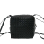 Bottega Veneta AB Bottega Veneta Black Nappa Leather Leather Nappa Intrecciato Cube Crossbody Italy