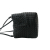 Bottega Veneta AB Bottega Veneta Black Nappa Leather Leather Nappa Intrecciato Cube Crossbody Italy