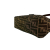 Fendi B Fendi Brown Canvas Fabric Zucca Shoulder Bag Italy