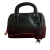 Prada AB Prada Black Calf Leather Soft Top Handle Bag Italy