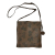 Bottega Veneta AB Bottega Veneta Brown Calf Leather Intrecciomirage Butterfly Crossbody Italy