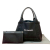 Balenciaga B Balenciaga Black Canvas Fabric Navy Cabas Tote S Italy