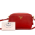 Prada AB Prada Red Saffiano Leather Mini Camera Bag Italy