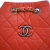 Chanel AB Chanel Red Calf Leather Small Aged skin Gabrielle Backpack Italy