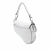 Christian Dior Saddle Smooth Calfskin Leather No Strap Handbag White