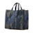 Fendi B Fendi Blue Jacquard Fabric Large Zucca Tie Dye Sunset Shopper Tote Italy