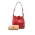 Louis Vuitton B Louis Vuitton Red Epi Leather Leather Epi Petit Noe France
