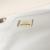 Chanel White Mini Rectangular Classic Chevron Lambskin Single Flap Italy
