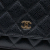 Chanel B Chanel Black Caviar Leather Leather CC Quilted Caviar Wallet on Chain France