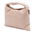 Bottega Veneta AB Bottega Veneta Pink Light Pink Calf Leather Mini skin Intrecciato Hop Satchel Italy