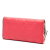 Christian Dior B Dior Pink Blush Lambskin Leather Leather Lambskin Cannage Lady Dior Wallet On Chain Italy