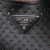 Prada B Prada Black Calf Leather City Fori Perforated Hobo Bag Italy
