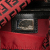 Fendi B Fendi Red Canvas Fabric Zucca Double Flap Mamma Italy