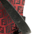 Fendi B Fendi Red Canvas Fabric Zucca Double Flap Mamma Italy