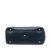 Burberry B Burberry Blue Navy with Brown Light Brown Calf Leather Medium and House Check Banner Satchel Italy