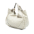 Gucci B Gucci White Calf Leather Large Guccissima Charlotte Tote Italy