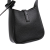 Saint Laurent AB Saint Laurent Black Calf Leather Micro Grained skin Supple Le 5 a 7 Handbag Italy