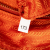 Prada B Prada Orange Nylon Fabric Saffiano Trimmed Tessuto Zip Top Crossbody Italy
