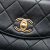 Chanel B Chanel Black Lambskin Leather Leather Small Quilted Lambskin Trendy Spirit Top Handle Bag Italy