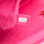 Chanel AB Chanel Pink Hot Pink Cotton Fabric Small Chevron Jersey Trendy CC Top Handle Flap Italy
