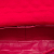 Chanel AB Chanel Red Cotton Fabric CC Quilted Jersey East West Single Flap Italy