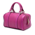 Gucci B Gucci Pink Hot Pink Calf Leather Small Microguccissima Trimmed Joy Boston Bag Italy