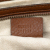 Gucci B Gucci Brown Beige Canvas Fabric GG Bella Flap Satchel Italy