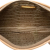 Prada B Prada Brown Beige Saffiano Leather Perforated Wristlet Clutch Italy
