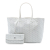 Goyard AB Goyard White Coated Canvas Fabric Goyardine Saint Louis PM France