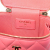 Chanel Pink Mini Quilted Lambskin Top Handle Vanity Case With Chain Italy
