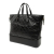 Chanel B Chanel Black Calf Leather Large Aged skin Gabrielle Shopping Tote Italy