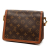 Louis Vuitton B Louis Vuitton Brown Monogram Canvas Fabric Monogram Reverse Mini Dauphine Italy