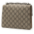Gucci AB Gucci Brown Beige Coated Canvas Fabric Small GG Supreme Dionysus Crossbody Italy