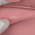 Chanel B Chanel Pink Lambskin Leather Leather CC Quilted Lambskin Compact Flap Wallet Italy