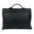 Bottega Veneta AB Bottega Veneta Black Nappa Leather Leather Nappa Intrecciato Briefcase Italy