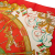 Hermès B Hermès Red Silk Fabric Luna Park Scarf France