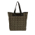 Fendi B Fendi Brown Dark Brown Canvas Fabric Zucchino Tote Italy