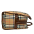 Burberry AB Burberry Brown Beige Canvas Fabric Haymarket Check Business Bag United Kingdom